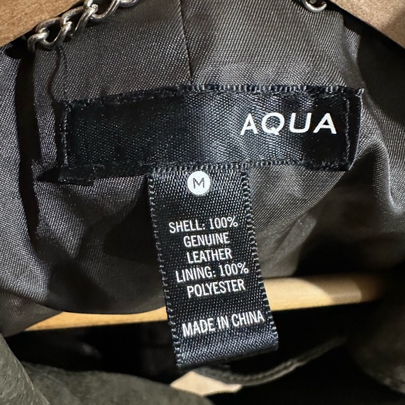 Aqua  woman’s suede nto jacket good condition sz m - Picture 5 of 5